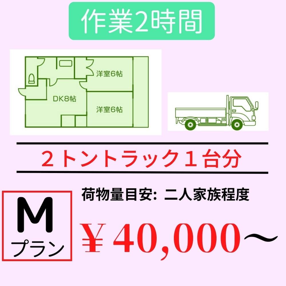 Mプラン　￥40,000～